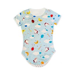 Pyjama DDLG Volwassen Bodysuit Snap Kruis Romper Onesie Voor Baby Luier minnaar Jongens Meisje 230711