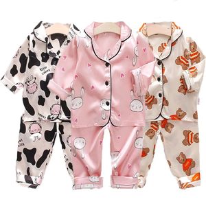 Pajamas Kids Clothes Girls Sleepwear Children s Set for Easter Child Boy Print Loungewear Pijama Infantil Meninas 231124