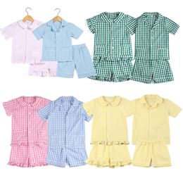 Pyjamas en velours bleu marine pour bébés garçons et filles, pyjama de noël assorti pour famille, ensemble deux pièces pour enfants, 230224
