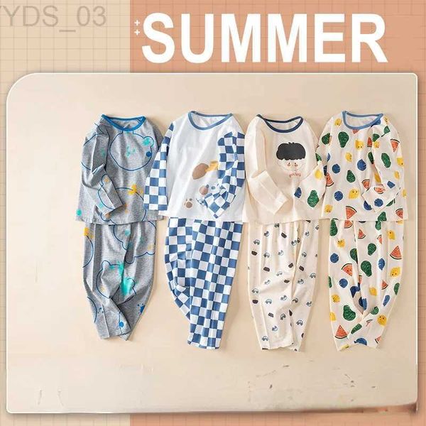 Pajamas Nuevo primavera de ropa interior de algodón para niños de verano