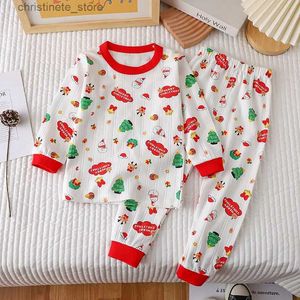 Pyjama's Zacht ademend katoen Baby Kinderpyjama Set Kinderondergoed Sets Katoenen jongens en meisjes homewear sets