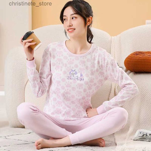 Pyjamas Adolescent Garçons Animal Chat Pyjamas Vêtements de Nuit Pour Enfants pour 12 14 16 Ans Enfants Pyjamas Dessin Animé Homewear Coton Filles Pijamas Costume R231214