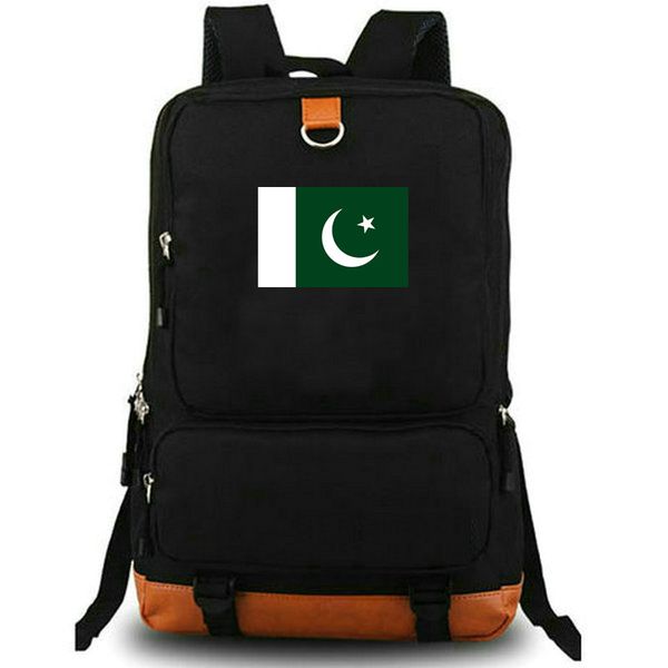 Sac à dos Pakistan Sac à dos PAK Country Flag Sac d'école islamique Sac à dos imprimé bannière nationale Sac à dos de loisirs Sac à dos pour ordinateur portable