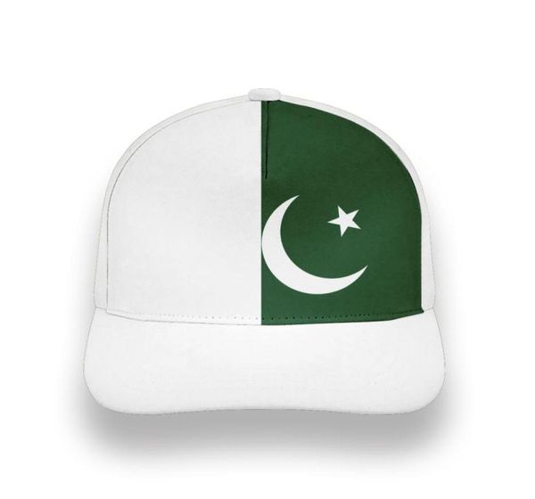 PAKISTAN jeunesse masculine bricolage personnalisé pak chapeau nation drapeau islam arabe islamique pk pakistanais arabe imprimer po casquette de baseball 5954387