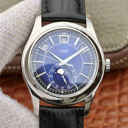 pakters Super replicerende complexe kenmerken Luxe horloges voor heren Pate Philipp horloge Best verkopende KM UOSU Pate-Ph Complicatie chronograaf 5205G-013 herenhorloge