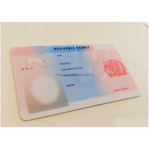 Musée du palais Souvenir PC / Carte PVC Rfid B Coût de personnalisation Cartes matérielles PC blanches pures Puce vierge imprimée avec encre UV / Hologramme Dro Dhr92