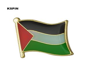 Pin de solapa de bandera de Palestina, insignia de bandera, alfileres de solapa, insignias, broche KS00271926130