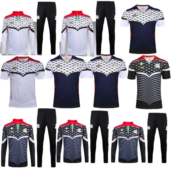 Palestina Maillot de Foot Palestino Ventilación cómoda Carrera de carreras de moda Camiseta Tops Tops Camiseta casual de camiseta