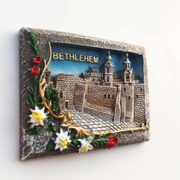 Palestina toerisme souvenirs koelkast magneten Bethlehem Manger Square reizende koelkast stickers Home Decor bruiloft geschenken