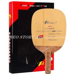 PALIO 8603 raquette de Tennis de Table en carbone JS Penhold japonais attaque rapide raquette de Ping-Pong originale 240122