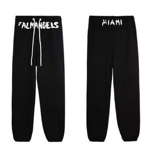Palm Angel herfst/winter nieuwe letterprint High Street casual broek met trekkoord en legging Broekgroothandel merkontwerper