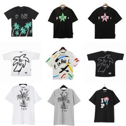 Palm Angel Mens Shirts Womens Tees Designers T-shirts Tops Tops Homme Casual Chef Letter Shirt Luxurys Clothing Street Shorts Sleeve Clothes Shirts White N7