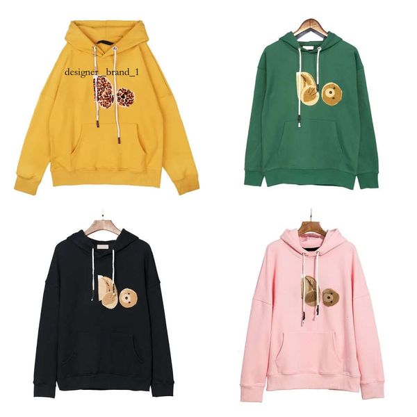 palm angle hoodie mens hoodie Sweat à capuche à capuche Femme Pull Top Ausal Sweatshirt Palmangel Bear Print T Shirt Palmes Angels Taille S Xl Bapes Palm Angle 2005