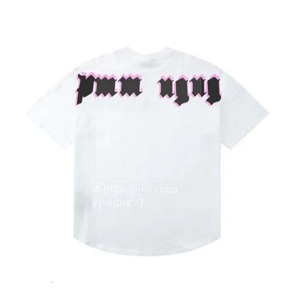 Palm Angle Mens T-shirts femmes Designers T-shirts t-shirts Tops Tops Man Casual Angels Letter Shirt Luxurys Street Shorts Vêtements à manches