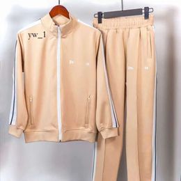 Palm Angles Tracksuits Sweatshirts Suits Men Angels Sports Loose Track Sweat Stume Man Fashion Trend Brand Angle Vestes Pantalons Sportswear Veste 7695