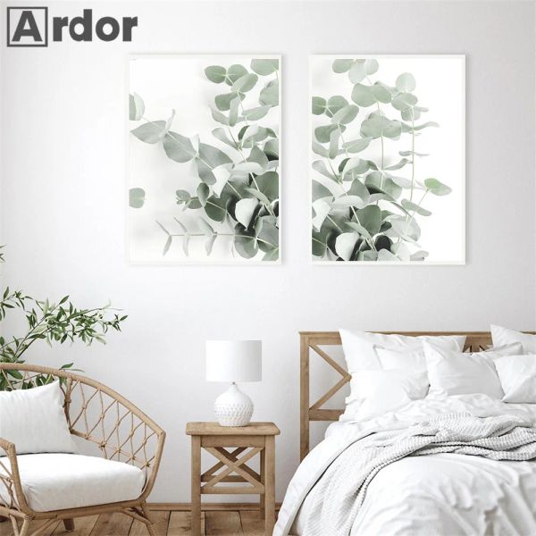 Palm Green Leaf Flower Tree Affiches