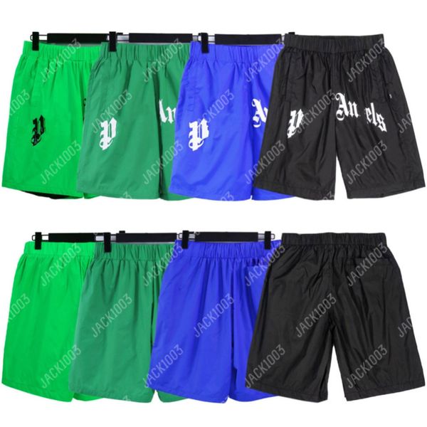 PALM PA 2024SS Summer Men décontracté femmes Black Blanc Stripes Boches Boards Breatch Breach Shorts confortables Fitness Basketball Sports Pantalons courts Angels OJT