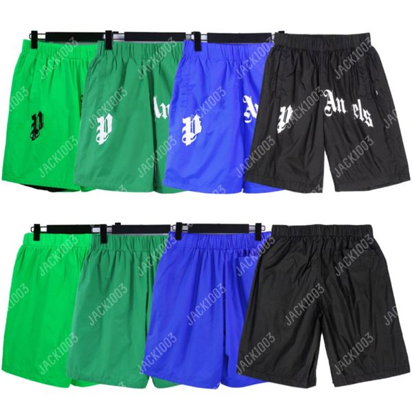 PALM PA 2024SS Été Men décontracté Femmes Black Blanc Stripes Boches Boards Breaspable Place Shorts confortables Fitness Basketball Sports Pantalons courts Angels Sjl