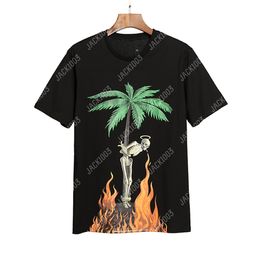 Palm PA 24SS Letra de verano Impresión Logotipo de la camiseta de novio Regalo de Hip Hop de gran tamaño Unisex Amantes de manga corta TEES TEES ANGELS 2020 XPC