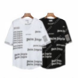 PALM PA 24SS SUMME SUMBER IMPRESSION LOGO T-shirt Boyfriend Gift Gift Loose Hip Hop Unisexe Lovers à manches courtes Style TEES ANGELS 2027 BAR