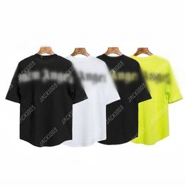 PALM PA HARAJUKU 24SS SUMME LETTRE IMPRESSION LOGO T-shirt Boyfriend Gift Fail Oamip Hop Unisexe Unisexe Lovers à manches courtes Style TEES ANGELS 697 AAA