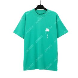 Palm pa tops zomer losse luxe tees unisex paar t shirts retro streetwear oversized t-shirt engelen 2287 zoz