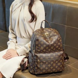 Palm Springs pu lederen tas mode student rugzak schooltassen dames vrouwelijk schattig reizen mochila desinger luxe tas