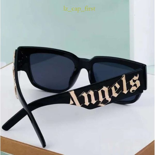 Palmangel Gafas de sol Diseñador Sombras de verano Gafas polarizadas Marco grande Vintage de gran tamaño Ángulo de palma Gafas de sol de mujer Caja masculina Palm Angel 464