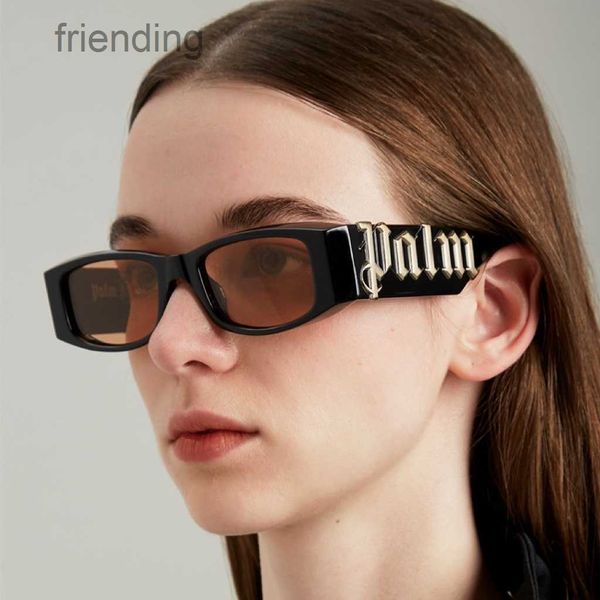 Palmangel Sunglasses Femmes hommes Fashion Luxury Brand Designer Trend Punk Hip Hop Sun Glasse pour Female UV400 K5YW