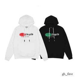 Palms Angels Hoodies sweatshirts hoodie voor mannen plam modehoek katoen unisex ontwerper modieuze tide merkbrief afdrukken spray geschilderd 399