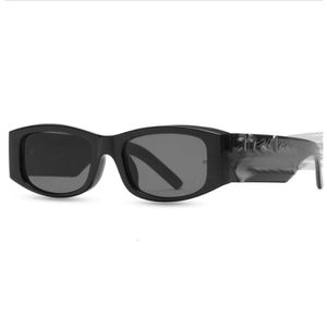Lunettes de soleil Palmmangel pour les femmes designers des hommes de concepteurs de lunettes polarisées pour les lunettes de soleil surdimensionné vintage noir vintage des femmes masculines de haute qualité 2024