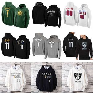 Palms Designer Noir Durant Sweat à capuche Irving Basketball Printemps et automne Pull à capuche mince Hommes Lâche Étudiant Hiver Peluche Blanc