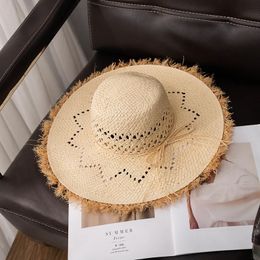 Panama Cowboy dames Summer Raffia