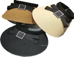 Panama Fashion Straw Hat Top vide 2022 pour femmes chapeaux d'été Protection solaire Sports extérieurs Pêche de la pêche Béage Chapeau1321887