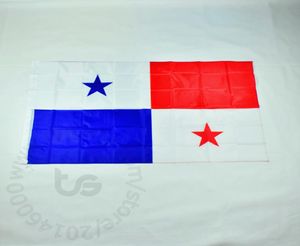 Panama Panamanian drapeau national 3x5 ft90150 cm suspendu le drapeau national panaméen de décoration de maison Banner4635077