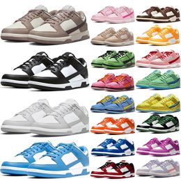 panda lage vrijetijdsschoenen voor heren dames panda's Triple Pink Photo Dust Diffuus Taupe designer sport sneakers trainers groot formaat