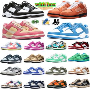 Panda Pigeon chaussures de course hommes femmes baskets de créateurs Orange Lobster Team Red Stadium Green Fuchsia Midnight Navy Pink Foam Next Nature baskets de sports de plein air basses