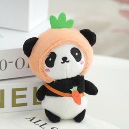 Panda pluche hangers, pop, koppeltasjes, hangers, grijpmachine poppen