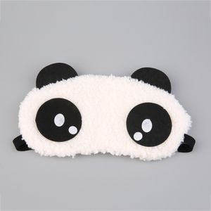 Panda sommeil visage masque pour les yeux bandeau yeux voyage sommeil aide oculaire livraison directe en gros