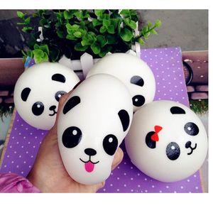 Panda Squishy Charms Kawaii Buns Pain Clé de téléphone portable/Sangle de sac Pendentif Squishes # R12