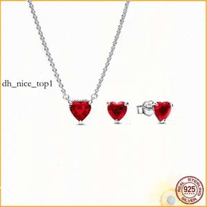 pandor ketting Ronde ketting Oorbel Set 925 Sterling Zilver Fit Womens Verjaardag Verjaardag 289 294 pandor charme ketting