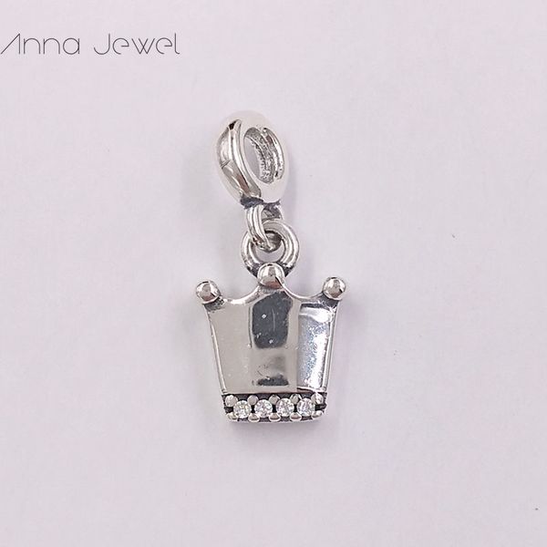Pandora Me Link série Crown Dangle Charm bijoux en argent sterling 925 femmes mal pandora bracelet perles avec logo ale cadeau 798377CZ