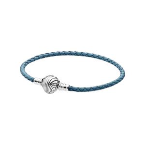 Pandoras Armband Designer Vrouwen Originele Kwaliteit Charm Armbanden Voor Vrouwen Sieraden Zilveren Kraal Seashell Gevlochten Armbanden