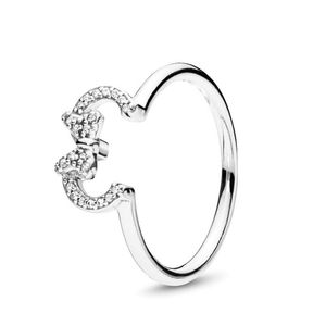 Pandoras Ring Charm Heart Designer Ring Gold Ring Charm Bague Pandoras Luxe plaat Hart Vinger Bague Sailormoon 112