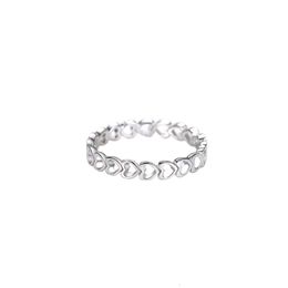 Anel de designer de jóias para mulheres qualidade original anéis de banda novo popular 925 anel de prata coroa rosa anel de ouro jóias de luxo