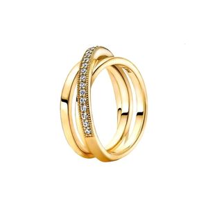 Pandoras Ring Designer Sieraden Voor Vrouwen Luxe Originele Kwaliteit Band Ringen Zilveren Vrouwen Ring Kroon Mode Gouden Ringen