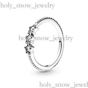 Pandoras Ring Designer Ring Pandorabracelet Charm Cluster Rings 2023 925 Silver Ring Celestial Sun Moon Set S925 DIY Women Originele fijne sieraden Hoge kwaliteit 699