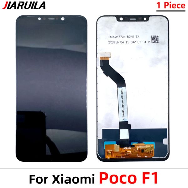 Panneau à 100% Affichage de test pour Xiaomi Pocophone Poco F1 LCD Touch Screen Numéliseur Réparation pour Xiaomi PocophoneF1