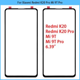 Paneel 10 stks voor Xiaomi Redmi K20 Pro Touch Screen LCD -voorste buitenste glazen paneellens voor Xiaomi Redmi Mi 9t Pro Touchscreen Cover vervangen