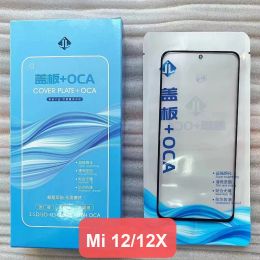 Panneau 5pcs ORI Screen Front Glass extérieur Verre Lents avec colle OCA pour Xiaomi 13 12 Pro 11 10 Pro 12x Mélange 4 Civi 2 Mi Mélangez Pliant 2 Tact Screen